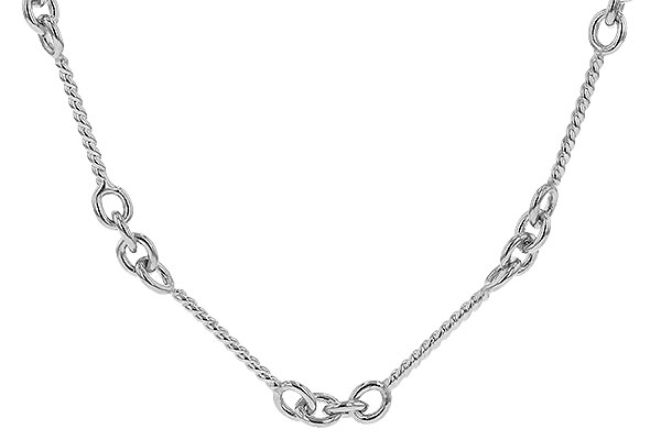 A301-23805: TWIST CHAIN (8IN, 0.8MM, 14KT, LOBSTER CLASP)