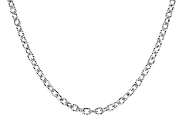 E301-24668: CABLE CHAIN (20IN, 1.3MM, 14KT, LOBSTER CLASP)