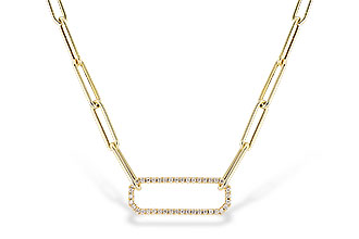 G301-18359: NECKLACE .50 TW (17 INCHES)