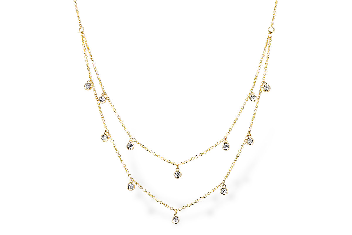 G301-19259: NECKLACE .22 TW (18 INCHES)