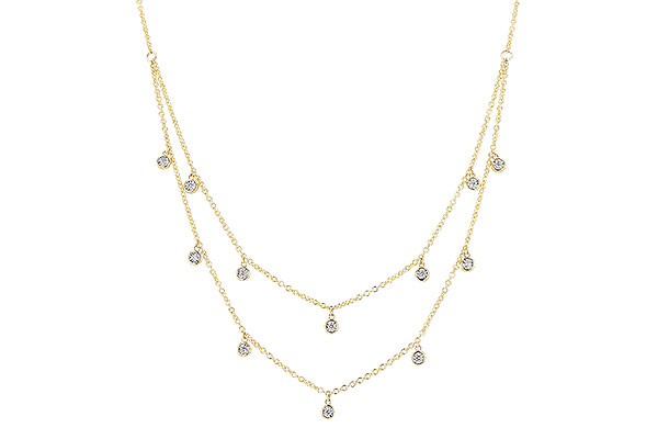 G301-19259: NECKLACE .22 TW (18 INCHES)