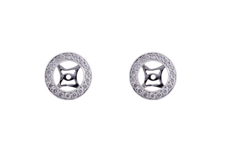 H211-23750: EARRING JACKET .32 TW (FOR 1.50-2.00 CT TW STUDS)