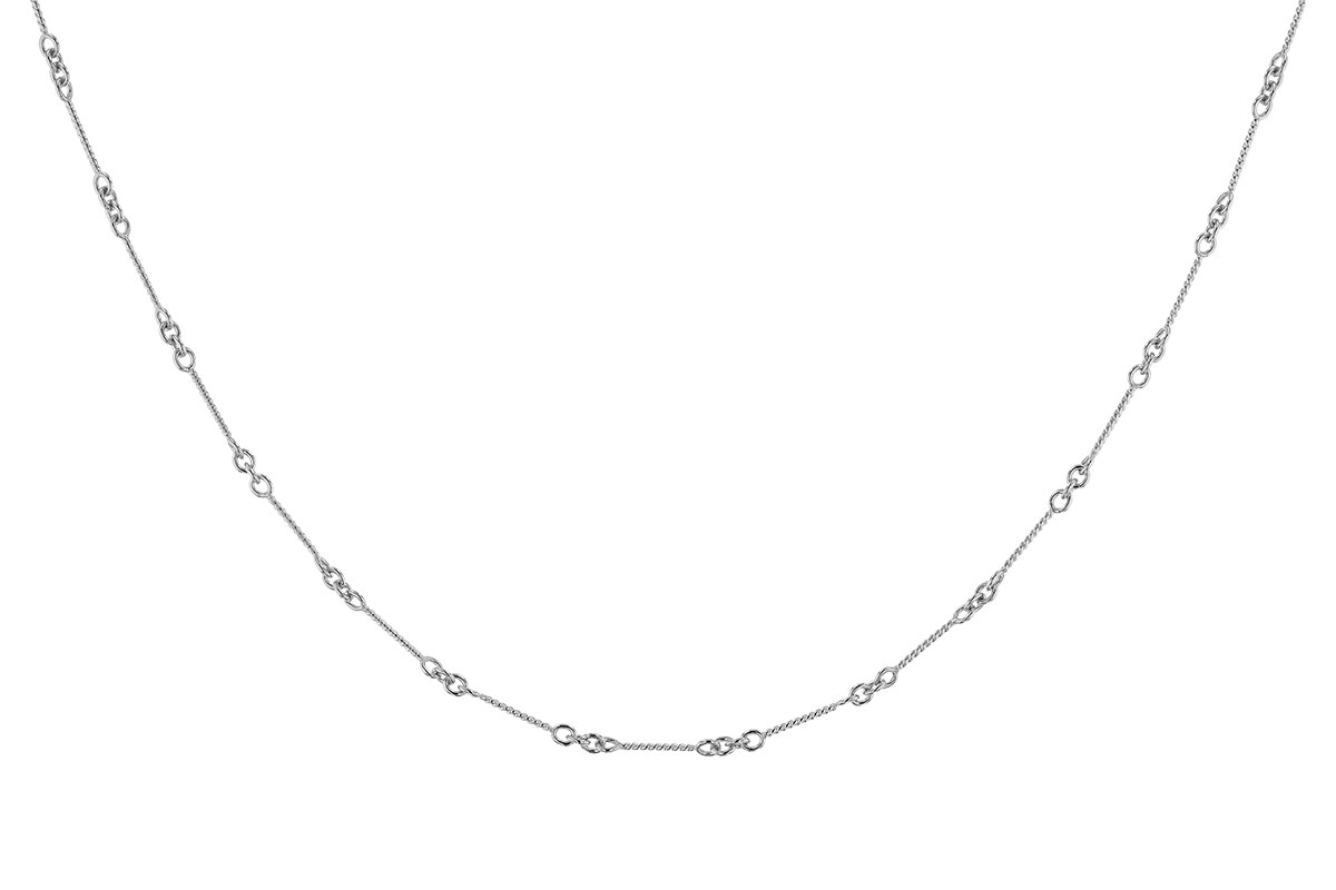 H301-23777: TWIST CHAIN (24IN, 0.8MM, 14KT, LOBSTER CLASP)