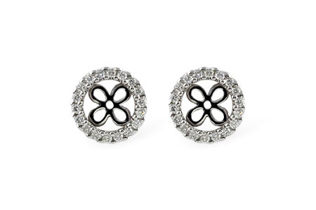 L214-85568: EARRING JACKETS .30 TW (FOR 1.50-2.00 CT TW STUDS)