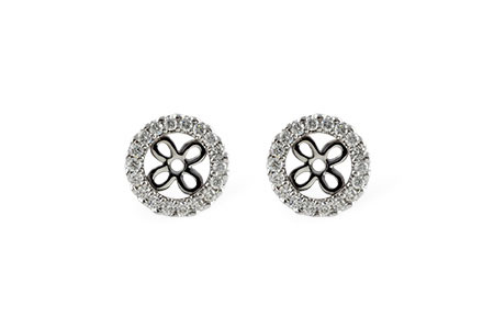 M214-85559: EARRING JACKETS .24 TW (FOR 0.75-1.00 CT TW STUDS)