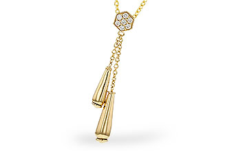 F302-10141: NECKLACE .11 TW